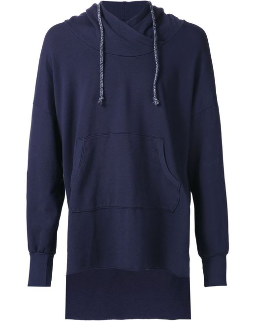 Nsf oversized asymmetric hoodie