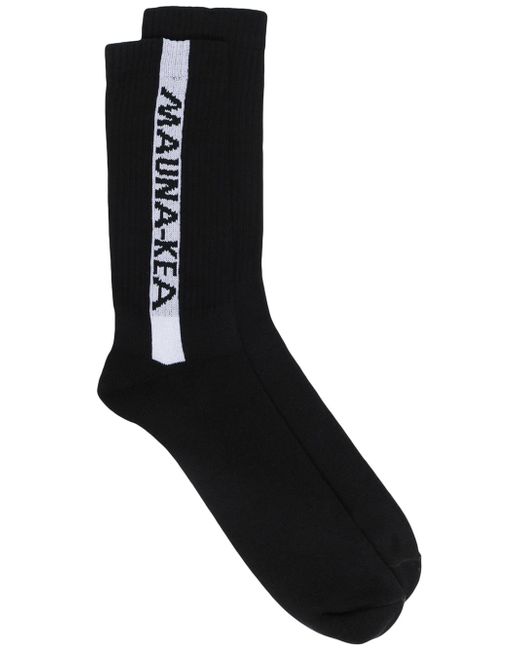 Mauna Kea intarsia-knit logo ankle socks