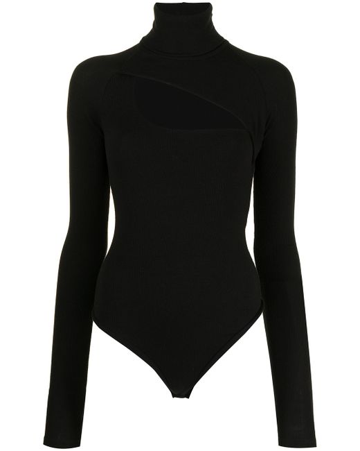 Alix Nyc cut-out long-sleeved bodysuit