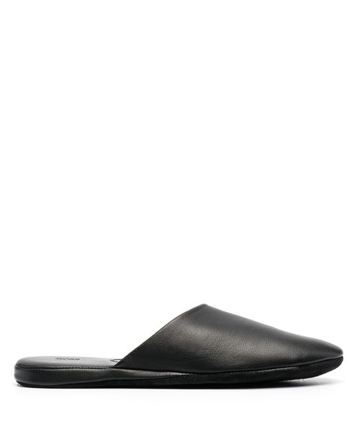 Hugo Boss leather slippers