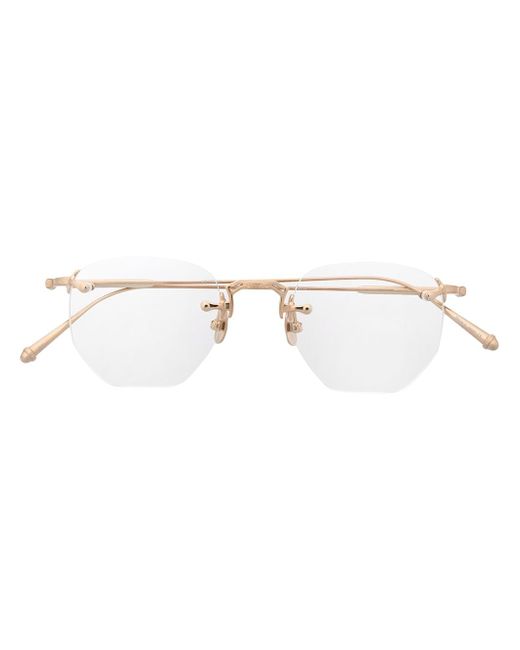 Matsuda M3104 hexagonal-frame glasses