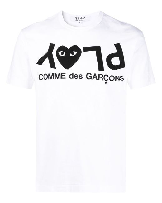 Comme Des Garçons Play logo-print T-shirt
