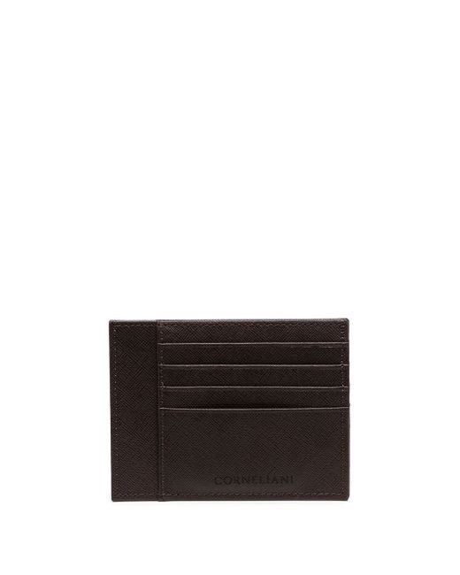Corneliani logo cardholder wallet