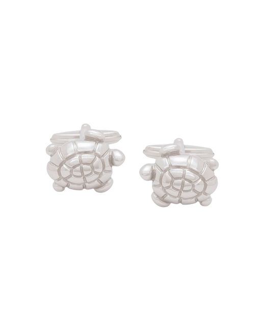 Lanvin turtle-detail cufflinks