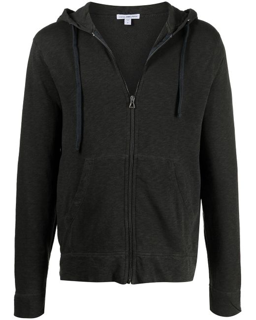 James Perse zipped-up hoodie