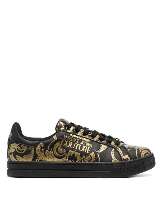 Versace Jeans Couture Barocco-print sneakers