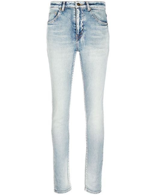 Saint Laurent skinny fit low rise jeans