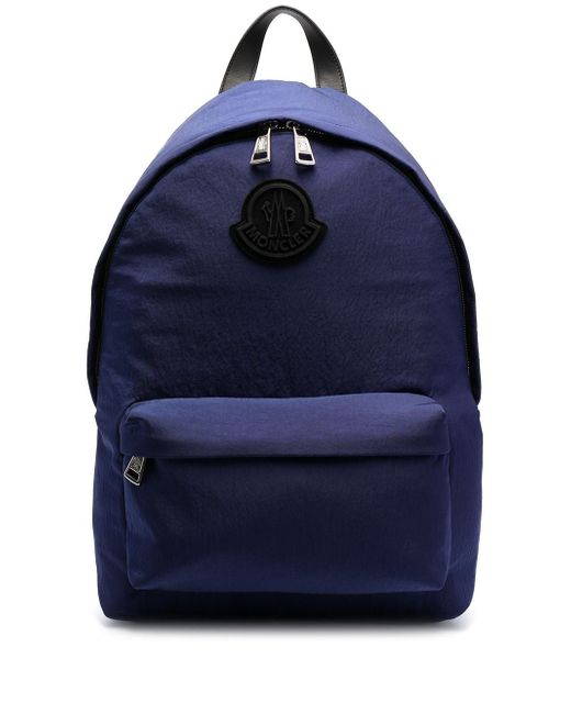 Moncler logo-patch zip-fastening backpack