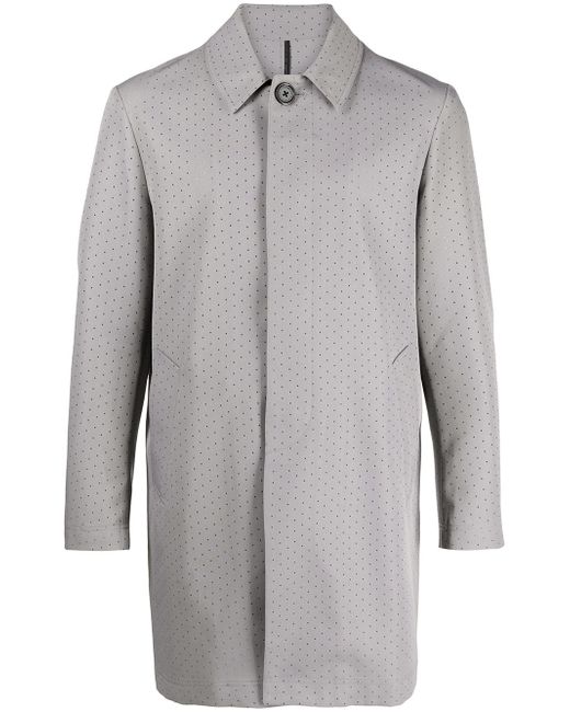 Viktor & Rolf perforated button-up coat