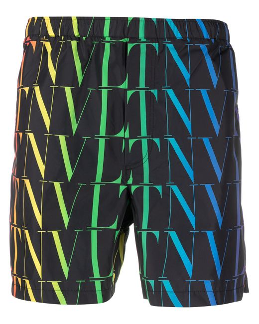 Valentino VLTN logo-print swimming shorts
