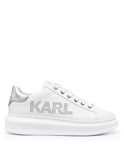 Karl Lagerfeld Kapri logo-print low-top sneakers