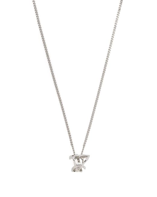 Saint Laurent prism charm necklace