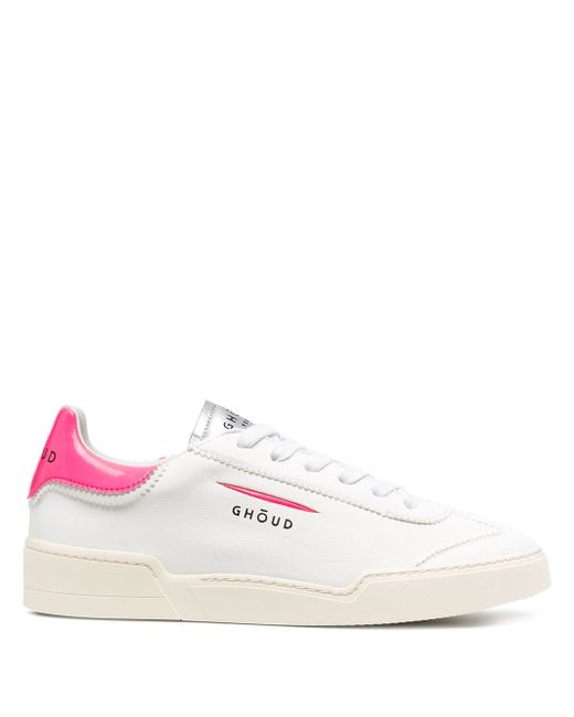 Ghoud low-top lace-up trainers