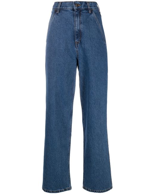12 Storeez high-waisted wide-leg jeans