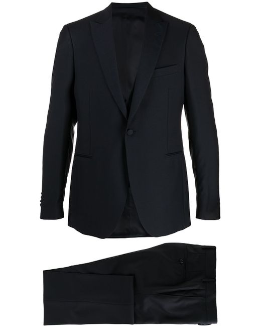 Lardini three-piece floral waistcoat suit