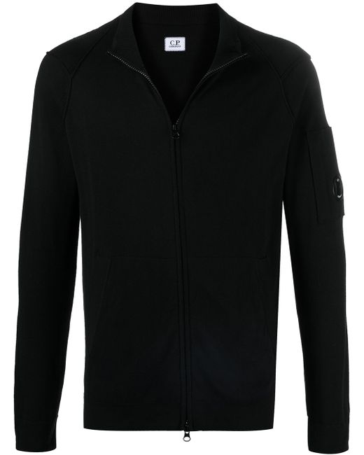 CP Company zip-up stand collar jumper