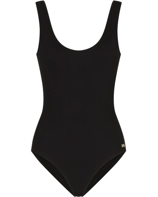 Dolce & Gabbana logo lettered swimsuit
