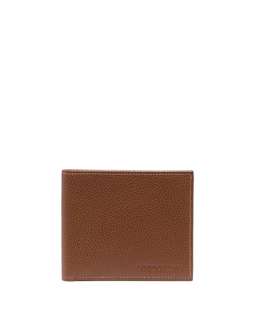 Longchamp debossed logo wallet