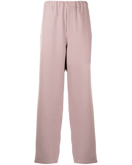 Undercover high-waisted loose fit track trousers