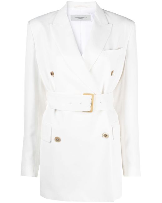 Golden Goose double-breasted belted blazer