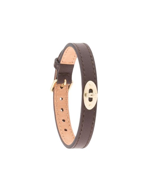 Mulberry Bayswater New Thin 10mm Leather Bracelet