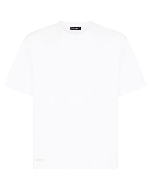Dolce & Gabbana logo-patch short-sleeve T-shirt