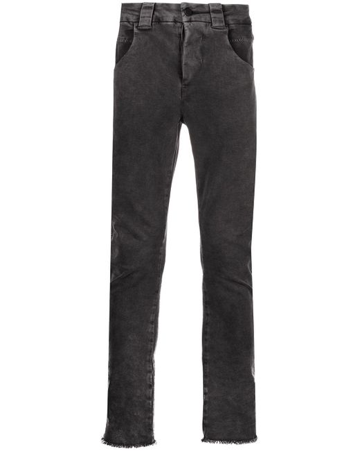 Thom Krom stitch-accented skinny jeans