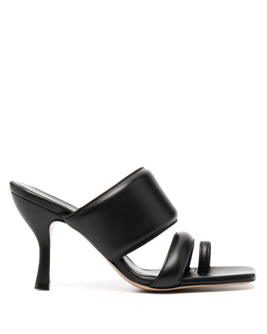 Gia Couture open-toe leather sandals