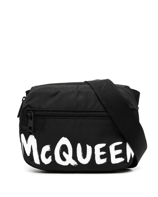 Alexander McQueen logo belt bag