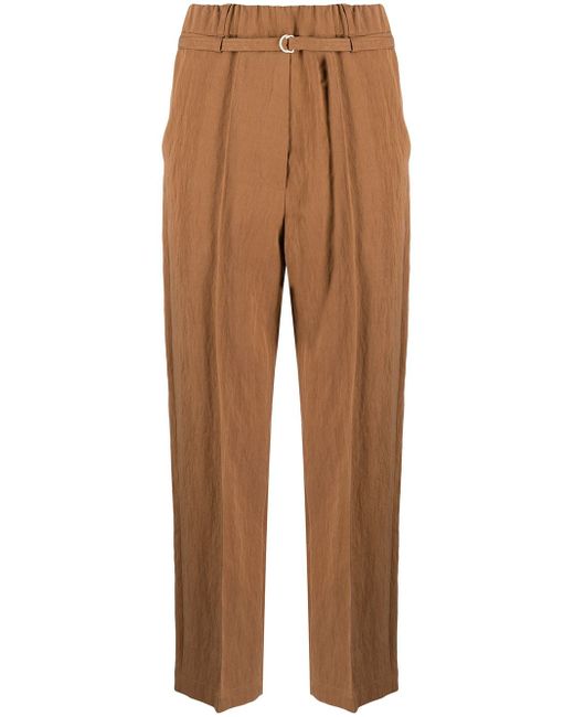 Alysi belted cropped trousers