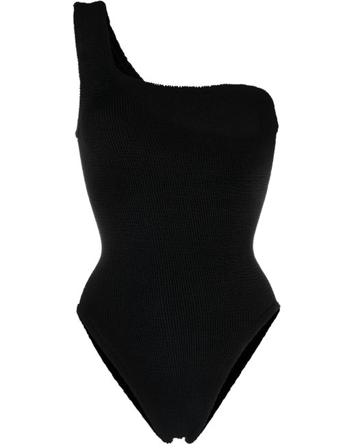 Hunza G one-shoulder swimsuit