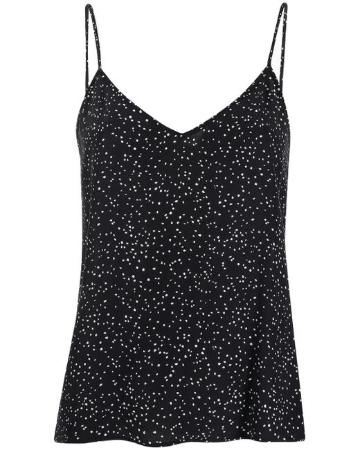 Equipment speckled-print camisole