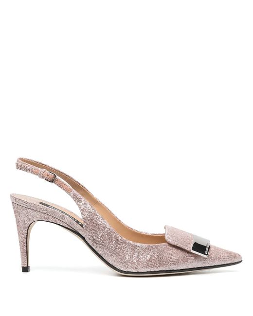 Sergio Rossi pointed heeled pumps