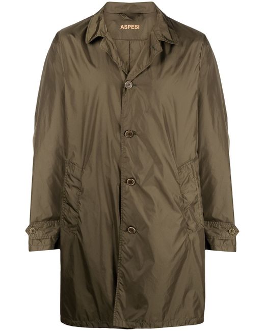 Aspesi button-down trench coat
