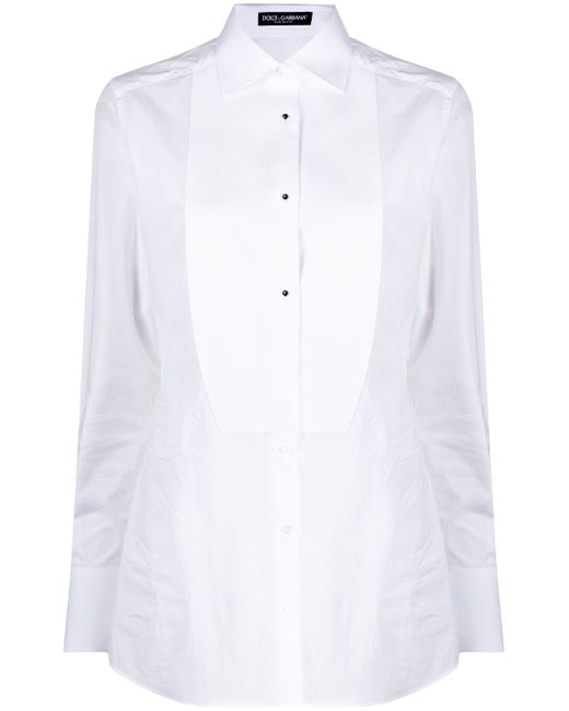 Dolce & Gabbana long-sleeve poplin shirt