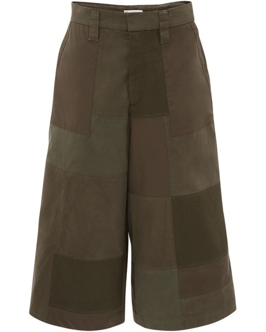 J.W.Anderson panelled cropped trousers