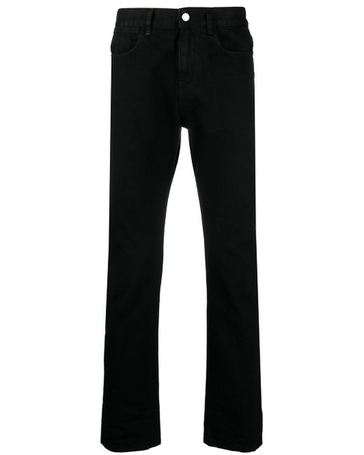 McQ Alexander McQueen high-rise straight leg jeans