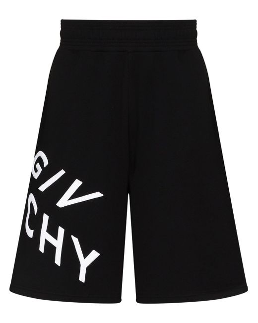 Givenchy Refracted Logo cotton shorts
