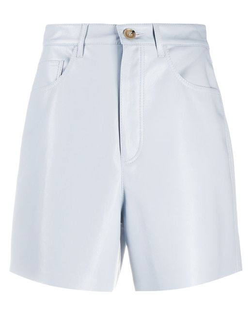 Nanushka Leana high-waisted shorts