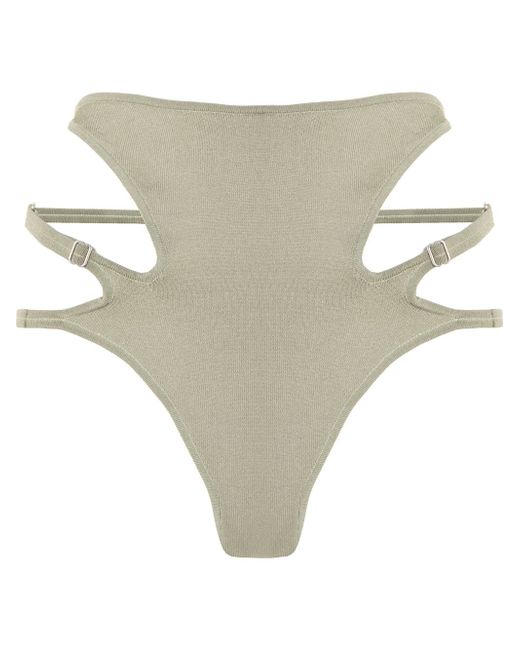 Dion Lee side cut-out high-rise briefs