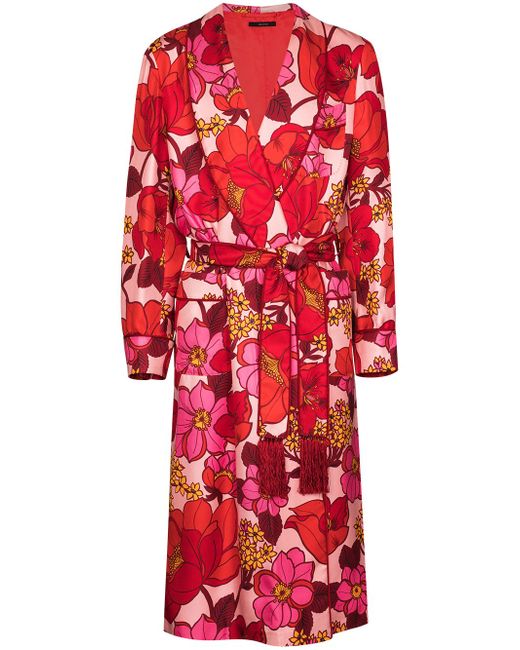 Tom Ford floral-print silk robe