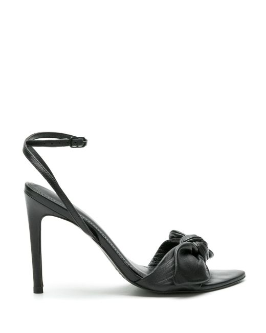 Nk leather high-heels sandals