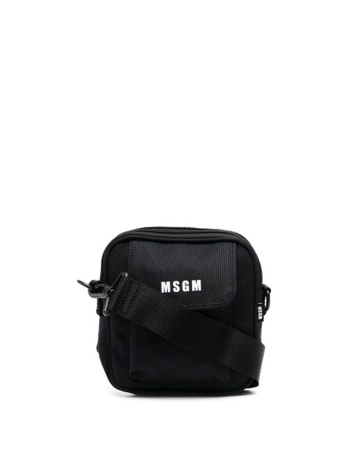 Msgm micro-logo messenger bag