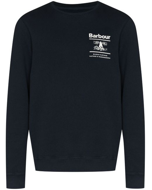 Barbour Reed logo-print sweatshirt