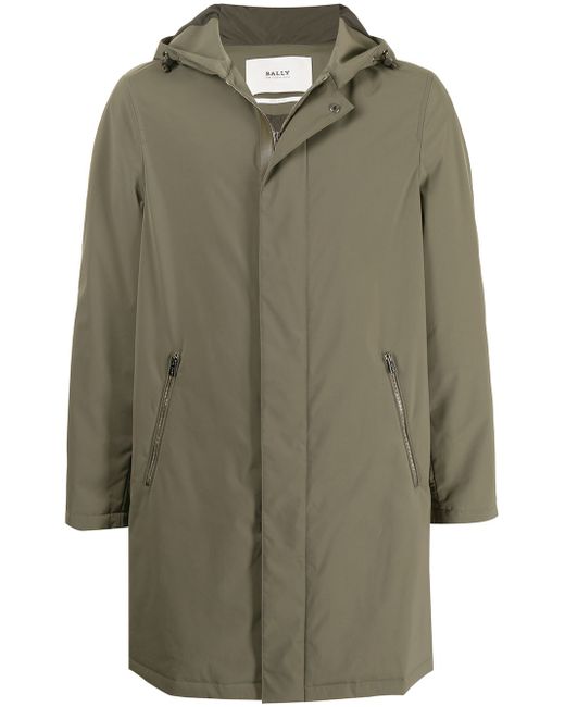 Bally hooded parka coat