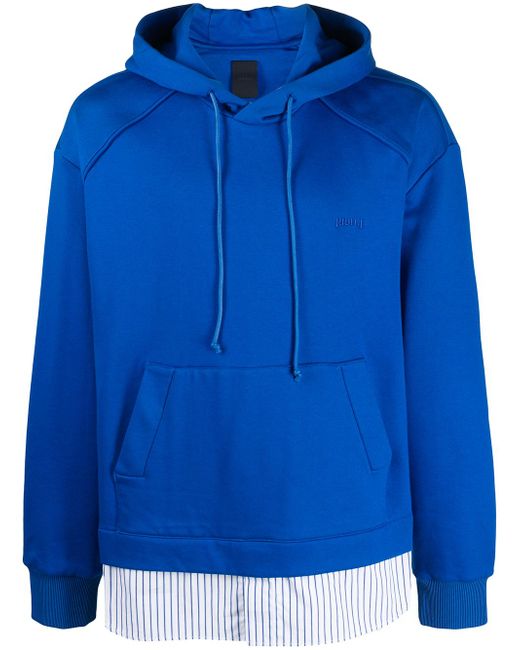 Juun.J layered hooded pullover