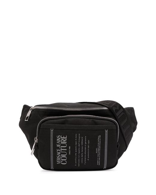 Versace Jeans Couture Etichetta graphic belt bag