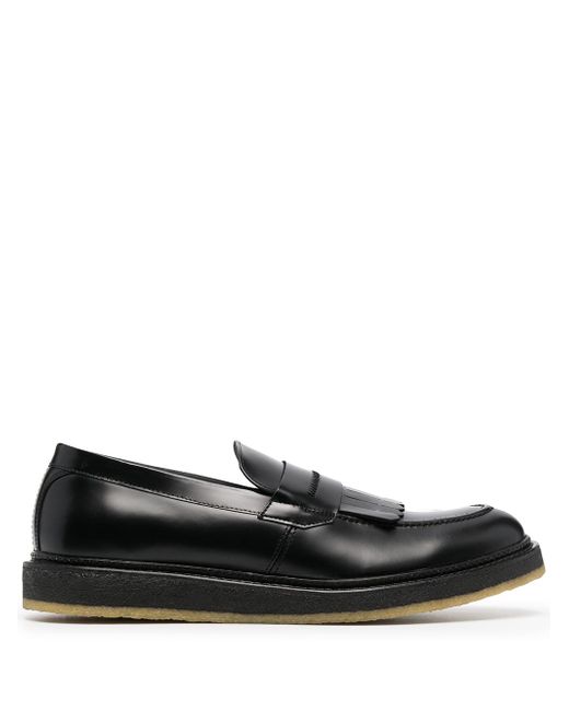 Hugo Boss slip-on leather loafers