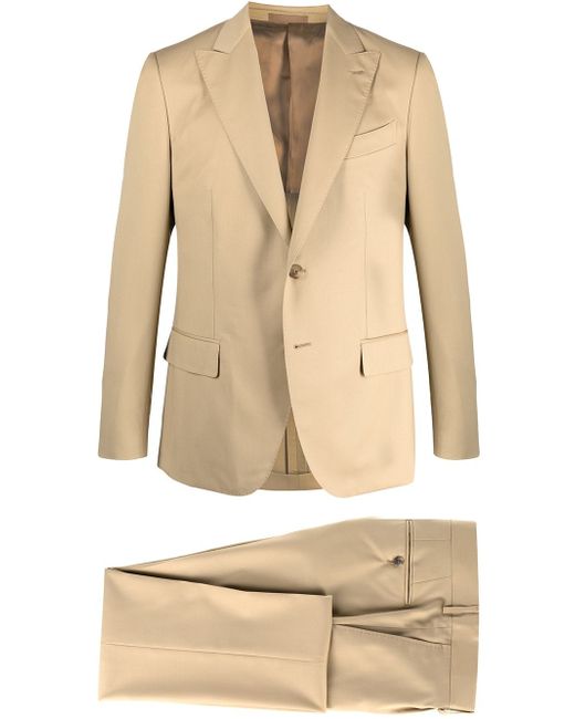Caruso single-breasted two-piece suit