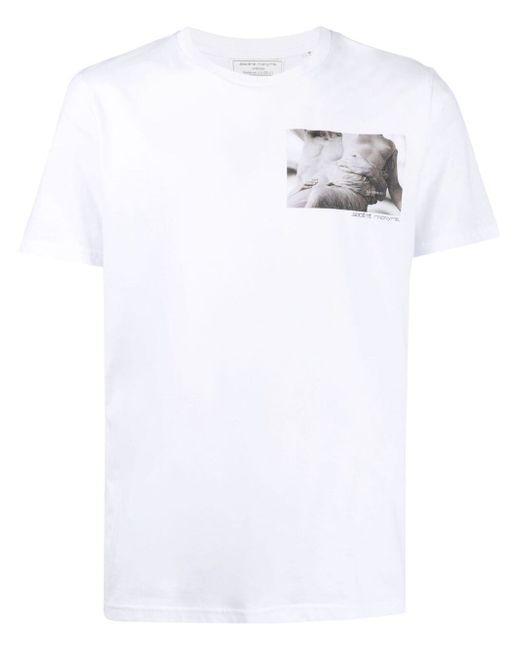 Société Anonyme photograph-print cotton T-shirt